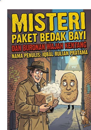 MISTERI PAKET BEDAK BAYI DAN BURONAN WAJAH KENTANG